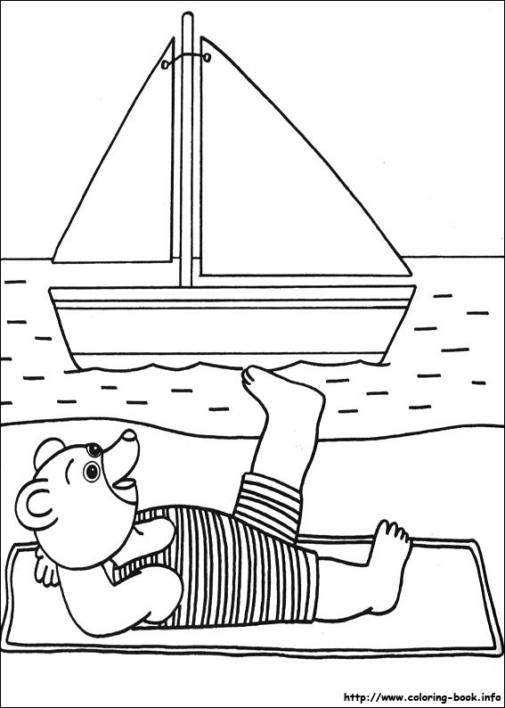 Little Brown Bear coloring picture